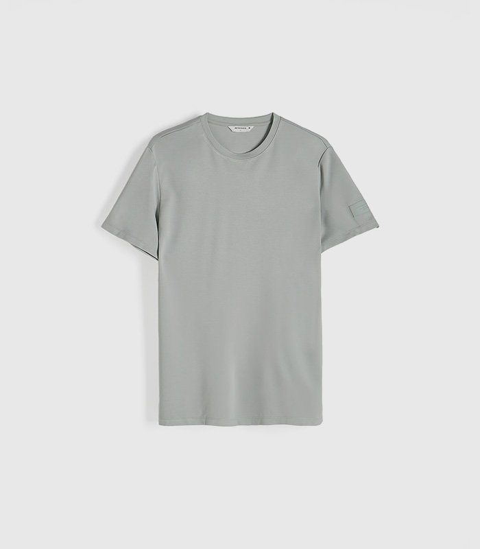 Regular fit T-shirt with appliqués